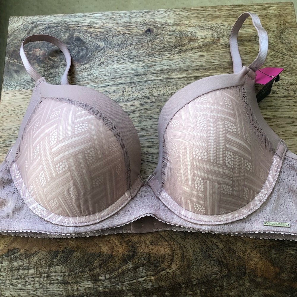 Vince Camuto light pink gentle lift cup 34C bra